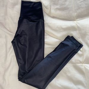 Aerie Shiny Black Leggings